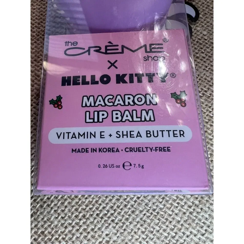 The Crème Shop set macaron